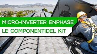 MICROINVERTER ENPHASE  Cosè A cosa serve Come si collega al FOTOVOLTAICO [upl. by Punke522]