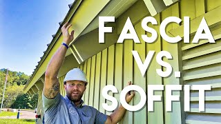 Fascia vs Soffit Whats the Difference [upl. by Esil]