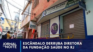 Diretoria da Fundação Saúde é demitida após denúncia de órgãos com HIV I Jornal da Noite [upl. by Merill]