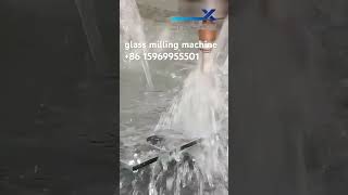 glass milling machineglassdoorglass glasscutting [upl. by Daegal]