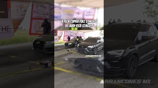 Ateca Cupra Full Stage 3 vs Audi RS3 Stage 3 arrancones [upl. by Alauqahs]