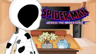 SpiderMan Across The SpiderVerse Reacts  ATSV  Part 22 [upl. by Anaugahs]