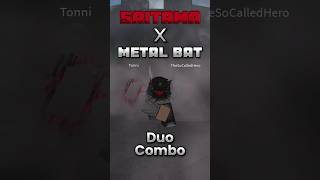 Saitama X Metal Bat Combo The Strongest Battleground strongestbattlegrounds roblox pvp [upl. by Trepur]