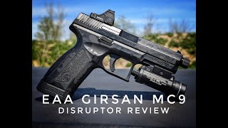 EAA Girsan MC9 Disruptor Review [upl. by Noiwtna]