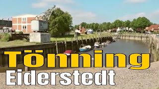 Tönning Hafen Strand und der Badestrand in Tönning [upl. by Oraneg]