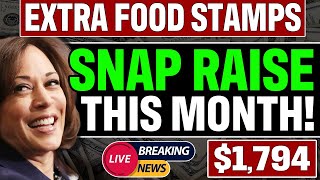 GOOD NEWS Extra SNAP Food Stamps Are COMING THIS MONTH Watch Now EBT Benefits 2024 Update [upl. by Jeavons]