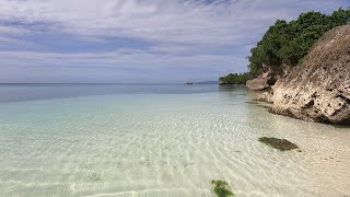 Anda Beach in Anda Bohol in Casa Amihan  With Lamanok Island and Cabagnow Cave Pool [upl. by Nnaillij]