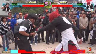 Kyo vs Iori  Cosplay [upl. by Rosner711]