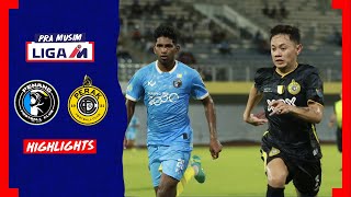 Penang FC 12 Perak FC  Highlights Pra Musim 20242025 [upl. by Natsirc]