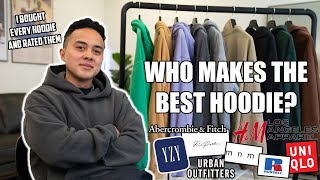 I BOUGHT and Ranked ALL the BEST HOODIES to find the PERFECT HOODIE for my Collection [upl. by Kelcey]