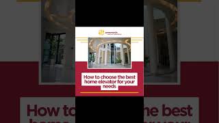 How to choose the best home elevator for your needs [upl. by Sibel375]