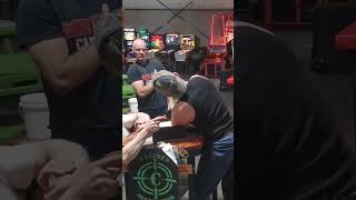 Gumar Tabtakh vs Matthew Belcher armwrestling [upl. by Dobb]