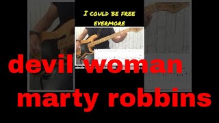 Devil Woman  MARTY ROBBINS  FRANKS BASS COVERS shorts [upl. by Snave]