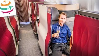 Qatar Airways Q Suite ENG Business Class 777 Review  YourTravelTV [upl. by Ydnis]