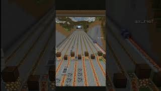 Kerosene song on Minecraft with railway track minecraftshorts [upl. by Aehcim895]