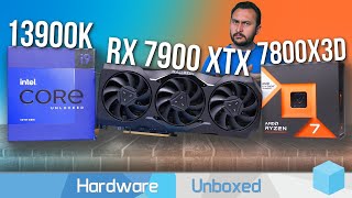 Ryzen 7 7800X3D vs Core i913900K Radeon RX 7900 XTX Driver Overhead Test [upl. by Black]