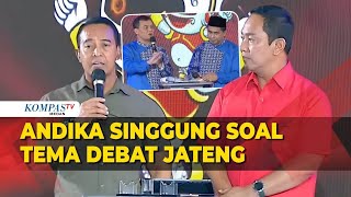 Luthfi Ungkit UMR Jawa Tengah Andika Singgung soal Tema Debat Pilkada Jateng [upl. by Queston]