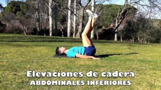 Personal Running ABDOMINALES INFERIORES Elevación de cadera [upl. by Cirdnek349]