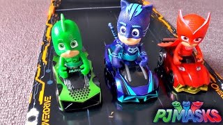 PJ Masks Toy Race Surprise [upl. by Mulloy]