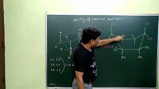 Stability Of Chair and Boat Conformer Of Cyclohexane for JEE NEETAIIMS IIT JAM11TH 12TH Board [upl. by Alleuqcaj]