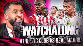 REAL MADRID VS ATHLETIC BILBAO I LA LIGA WATCHALONG [upl. by Anilad]