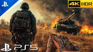 Battle of El Alamein  Egypt 1942 PS5 Immersive ULTRA Graphics 4K60FPS Call of Duty [upl. by Minabe681]