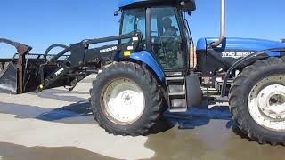 2002 New Holland TV 140 tractor [upl. by Eugor]