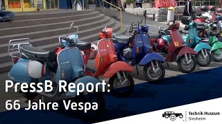 PressB Report 66 Jahre Vespa [upl. by Rena]