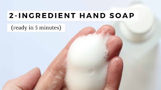 AllNatural Simple Castile Soap Hand Soap Recipe [upl. by Alle278]