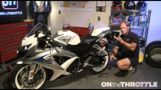 Performance Upgrades GSXR600 Setting Sag [upl. by Wiedmann435]