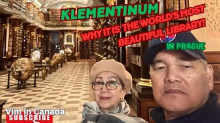 THE WORLDS MOST BEAUTIFUL LIBRARY KLEMENTINUM zamboangueñaabroad [upl. by Corley754]