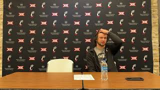 Bearcats QB Sorsby after 3423 loss to Colorado on the road [upl. by Novej462]