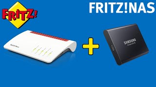 FRITZBox NAS  Festplatte oder USBStick als Netzlaufwerk einrichten Windows 10 [upl. by Lerrad]