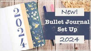 2024 New Bullet Journal Set Up  Plan With Me  Beginner Friendly [upl. by Dougherty]