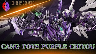 A Very Purple Predaking  Cang Toys Purple Chiyou Review [upl. by Ahtimat]