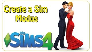 Exklusiv Die Sims 4 Create a Sim Modus Demo Zusatzpart Die Lektionen des CASModus [upl. by Ycinuq]