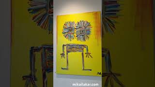 New Paintings mikailakar neoexpressionism abstractart fineart contemporaryartgallery art [upl. by Bunch]