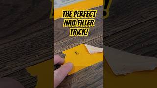 PERFECT NAIL FILLER TIP Save yourself from ever cleaning wood filler or crayon again nailfiller [upl. by Tripp170]