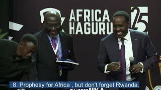 PRAYER POINTS  AFRICA HAGURUKA MOUNTAIN OF INTERCESSION DAY3  With APCHRISTOPHE SEBAGABO [upl. by Runck555]