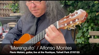 Merenguito by A Montes in concert at the Rustique Café 27 07 23 [upl. by Laitselec]