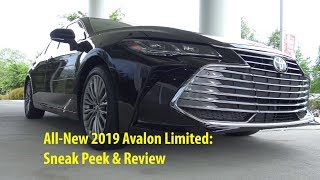 2019 Avalon Part 4 Limited sneak peek amp review [upl. by Yakcm315]