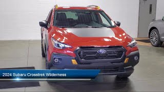 2024 Subaru Crosstrek Wilderness Sport Utility Akron Canton Wadsworth Cuyahoga Falls Green [upl. by Alyosha225]