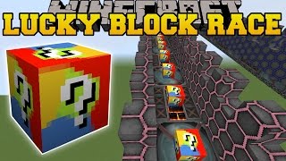 Minecraft EXTREME MYSTERY LUCKY BLOCK RACE  Lucky Block Mod  Modded MiniGame [upl. by Annahavas]