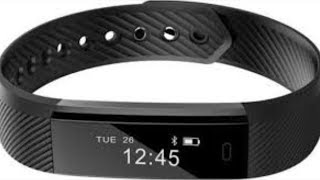 UNBOXING TOOBUR FITNESS TRACKER WATCH REVIEW [upl. by Hildagard769]