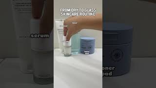 From Dry to Glass skincare routine kbeauty [upl. by Sik]