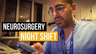 Day in the life of a doctor  coronavirus night shift neurosurgery [upl. by Enirehtahc]