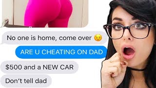 PARENTS CAUGHT CHEATING OVER TEXTS [upl. by Yance181]