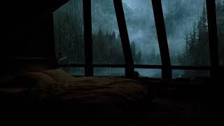 HEAVY RAIN at Night to Sleep  Powerful Rain to Block Noise Reduce Stress Relax  Relieve Stress [upl. by Etan]