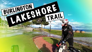 Burlingtons Lakeshore  Vsett 10 R  KingSong S22 EUC  DJI Action 4 Auto Settings [upl. by Yenrab]