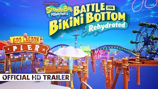 SpongeBob SquarePants Battle for Bikini Bottom Rehydrated  Official Goo Lagoon Gameplay Trailer [upl. by Ytsim981]